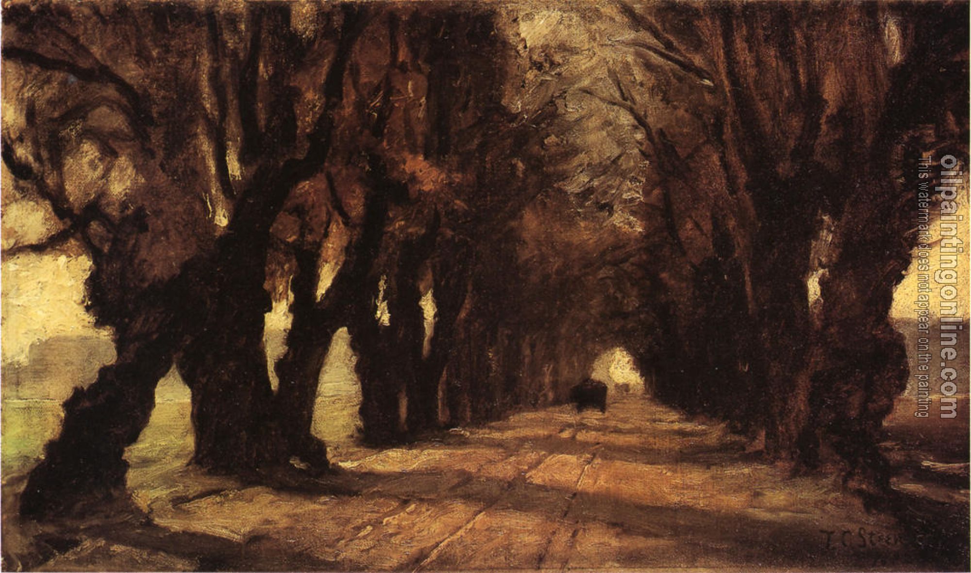 Steele, Theodore Clement - Road to Schleissheim